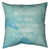Bleu sarcelle / blanc