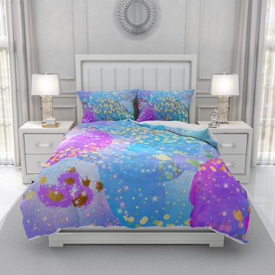  Ensemble de housse de couette Confetti