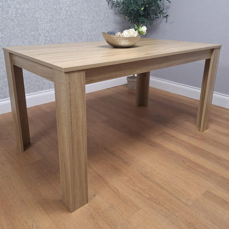 4 - Person Dining Set, 75cm H x 80cm W x 140cm D
