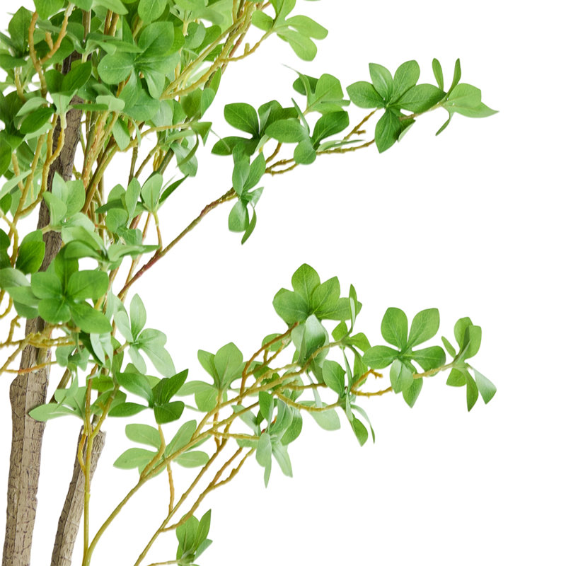 Artificial Enkianthus Tree Potted Plant Home Decoration