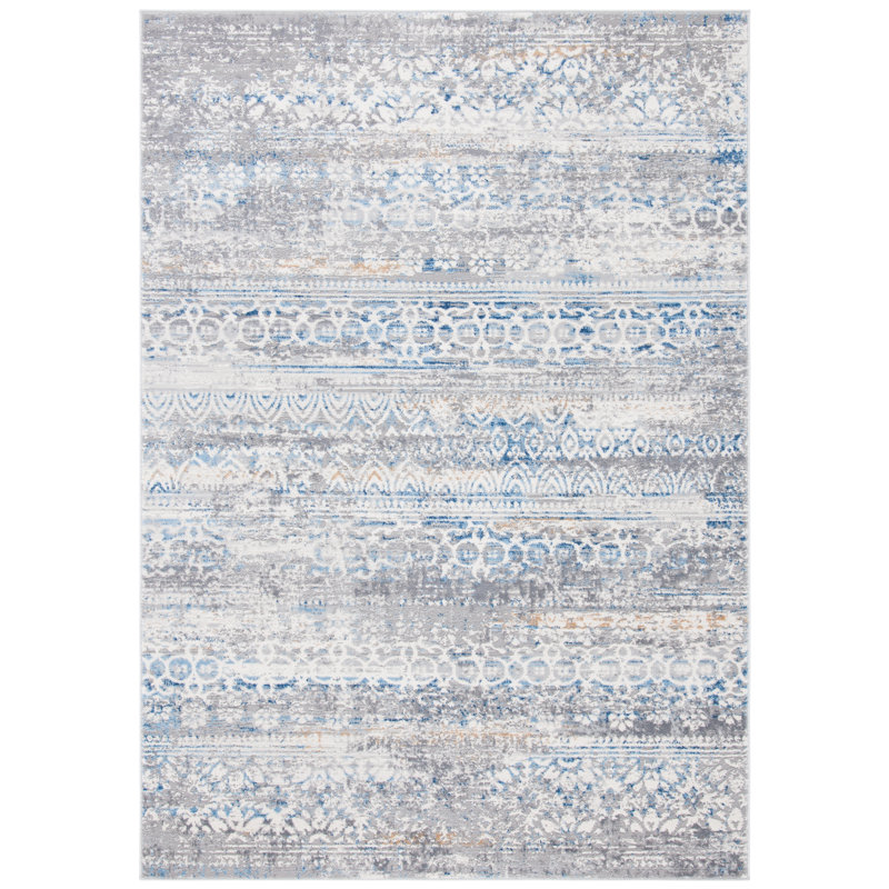 Grayton Cotton Southwestern Rug, Rectangle 8' x 10'