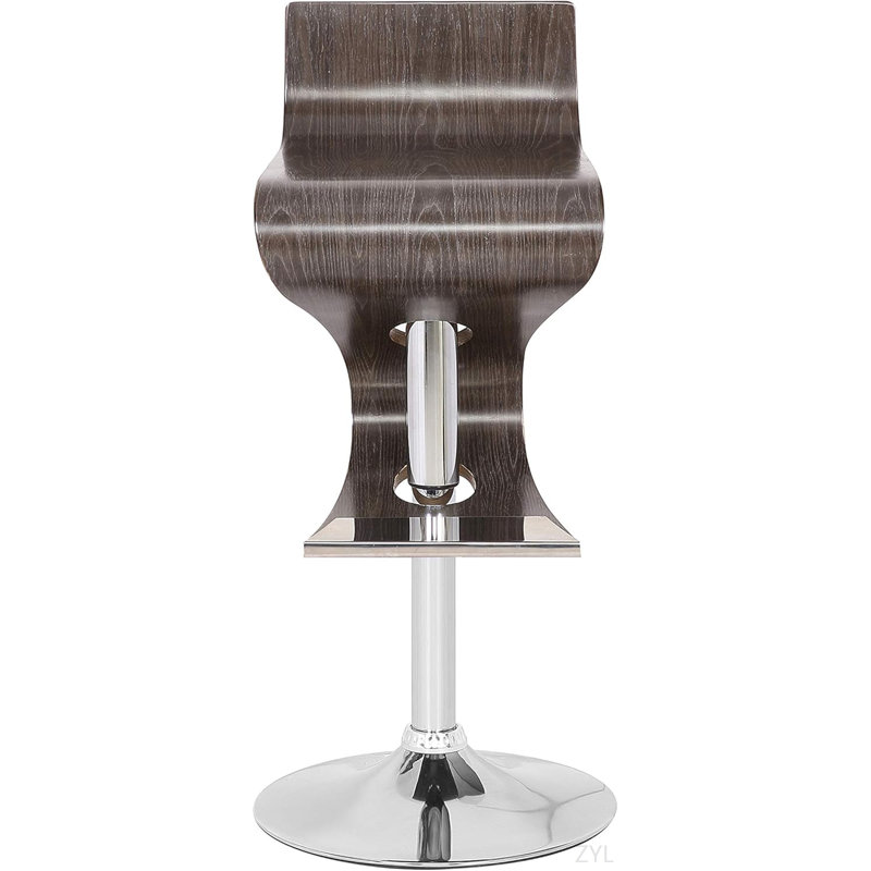 Tabouret de bar courbé pivotant ajustable Modern