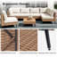Ensemble de conversation modulaire avec coussins 7 pièces-464946898-464946896