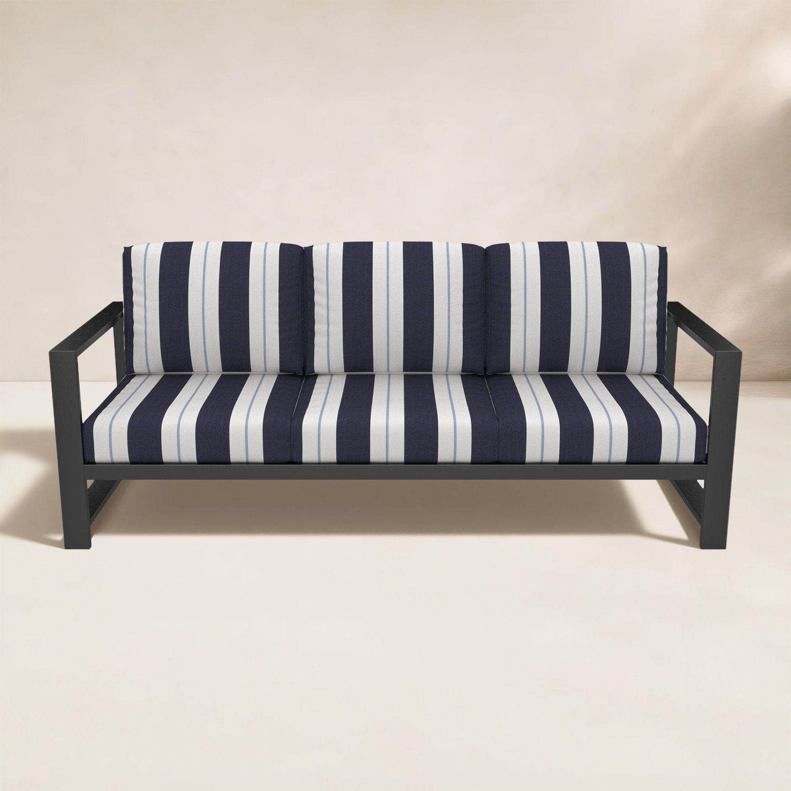 Dulcie 80" Sunbrella® Patio Sofa, Sunbrella® Relate Harbor