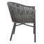 Kofi Rope Stacking Patio Dining Chair with Cushion