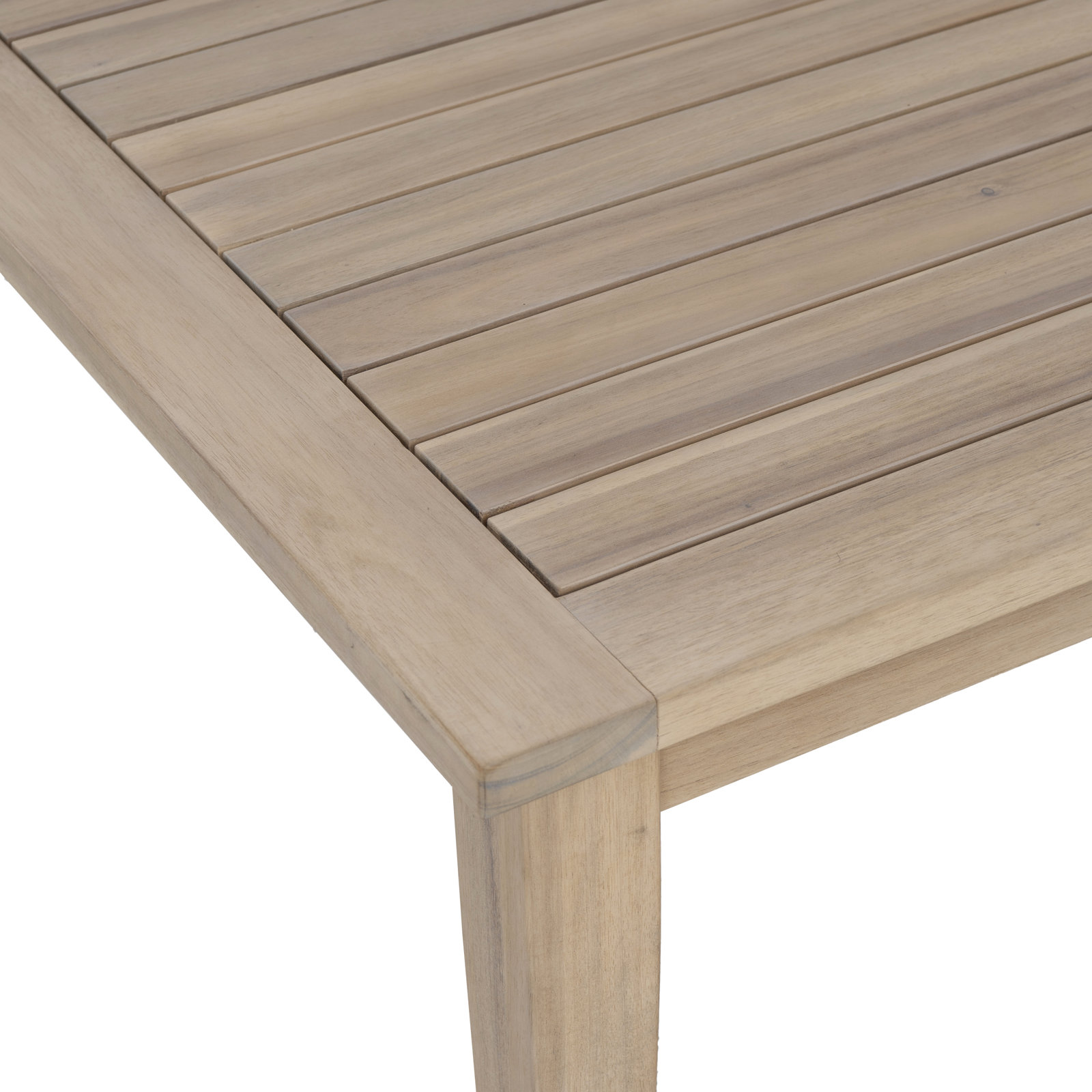 Amina Solid Wood Square Coffee Table