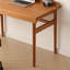 Simple Small-sized Cherry Solid Wood Writing Desk-139588044