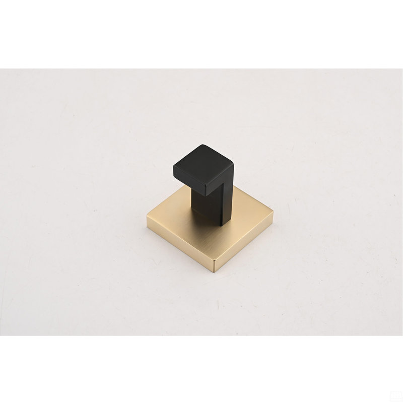 8 - Piece Bathroom Hardware Set, Gold/Matte Black