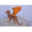 Statue Ismael en bronze peinte en bronze, taille: L 15 po x l 14 po x H 12 po