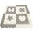 Sorbus Interlocking Baby Play Mat in Floral Print