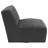 Upholstered Swivel Armless Chair -1524549203