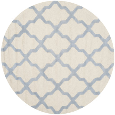 Cannen Hand Tufted Wool Geometric Rug