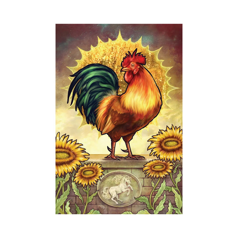 Tarot The Sun by Selina Fenech - Gallery-Wrapped Canvas Giclée on Canvas, No Frame, 20.32 cm H x 30.48 cm W