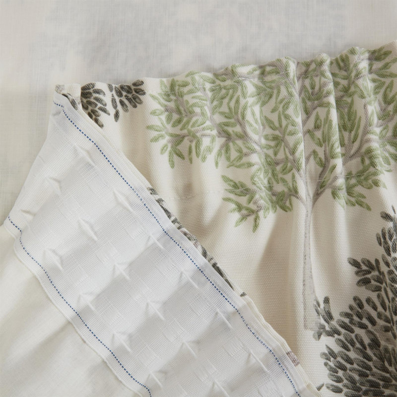 Mayetta Room Darkening Curtains Pair, 117 W x 137 D cm, Green