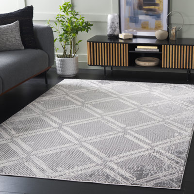 Tapis gris / ivoire Hanna 119