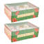 Shinny Marbleized Ball Ornaments- 4 Inches Set Of 12