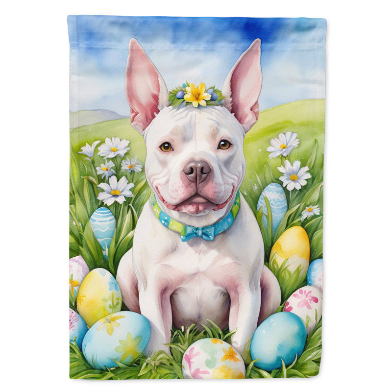 Easter Egg Hunt Double Sided 15.5'' H x 11.25'' W Polyester Easter Garden Flag