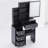 Versatile Vanity Table Set with Advanced LED Mirror and Spacious Storage