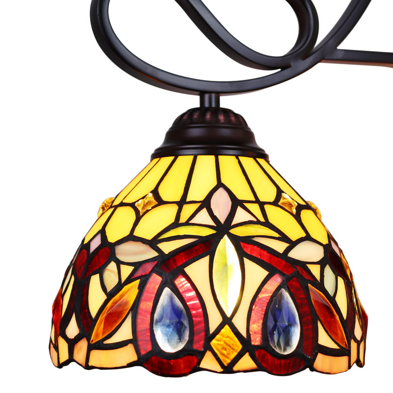 Abdeslam 5 - Light Glass Dimmable Novelty Chandelier