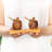 Rainforest Bowls Teak Condiment Server