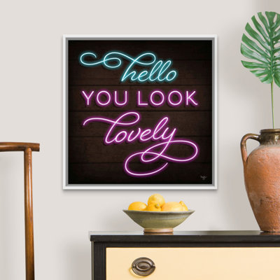 " Neon Hello " by Mollie B.