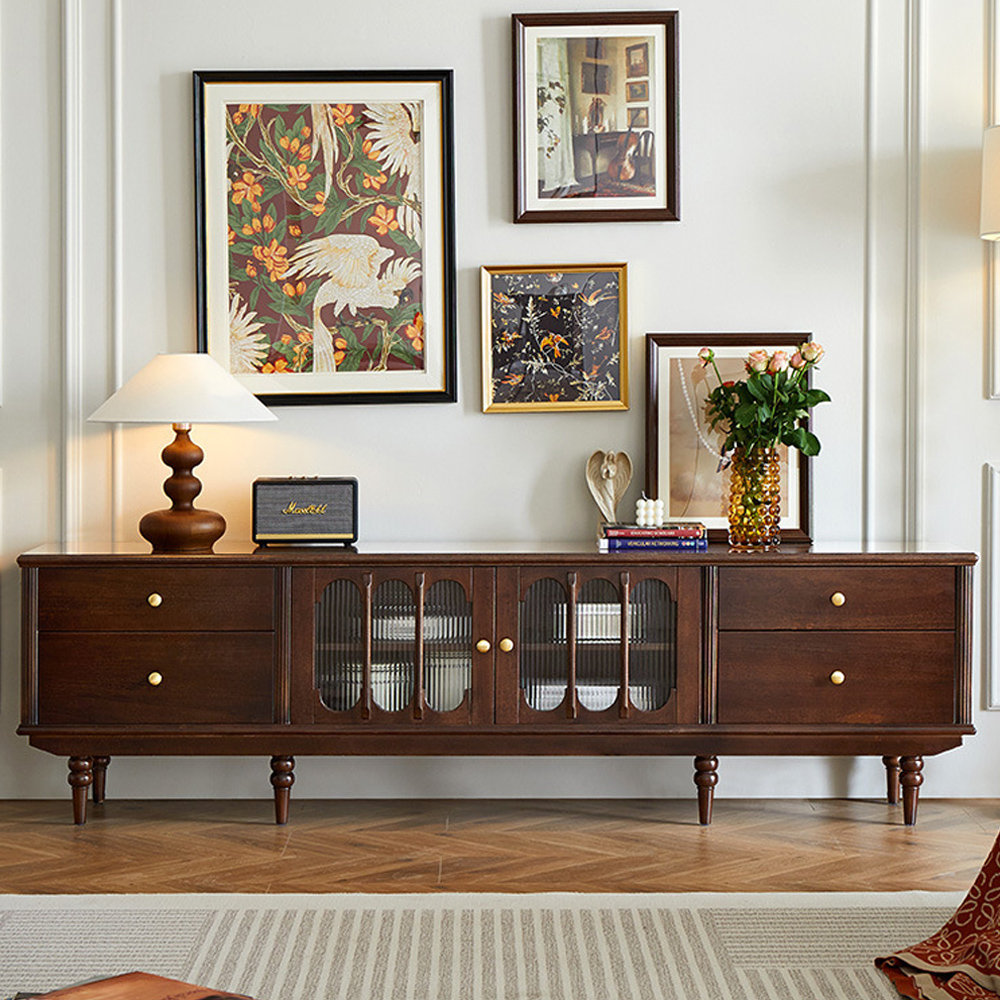 Bkoksety French vintage light luxury TV stand | Wayfair