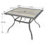 Table de salle à manger d'extérieur carrée L 37 po x l 37 po Jasavion-1133167770
