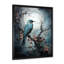 «Blue Bird Murmurs In Moonlight II», art mural oiseau-823102393-856402272