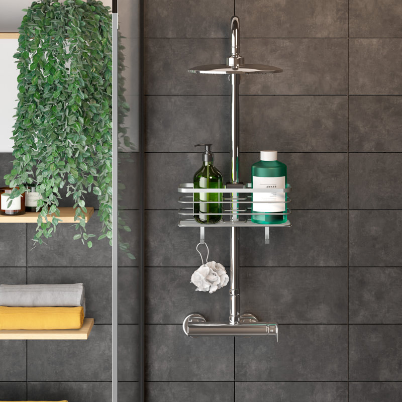 Origin LUXY storage basket for the shower rail