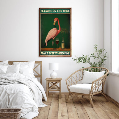 Flamants et vin 2