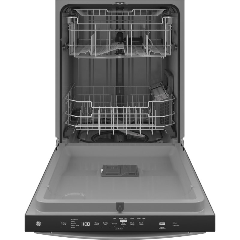 24" 50 dBA Built-In Digital Control Dishwasher, Stainless Steel