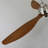 52" Ceiling Fan With Lights Quiet DC Motor 3 ABS Blade Ceiling Fans 6 Speed Levels,Reversible Ceiling Fan, For Patio Living Room, Bedroom, Office,Indoor.(Stain Nickel + Walnut )-125784041