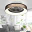 Ventilateur de plafond encastré à 7 pales à DEL Machutte avec télécommande et ensemble d'éclairage inclus-483886805