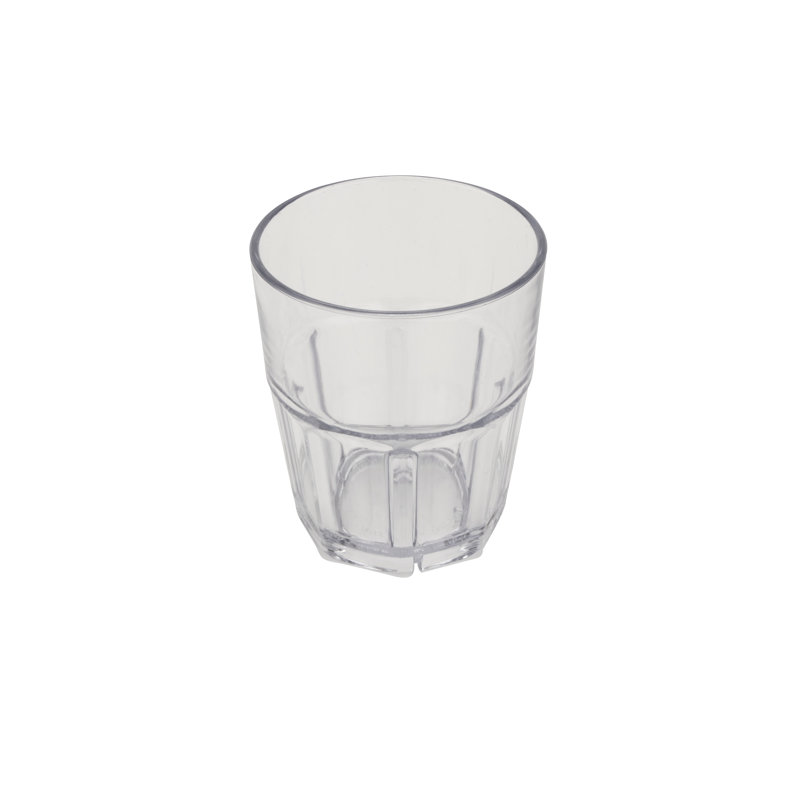 Drinking Glass Set, Clear, 12 oz.