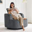 Fauteuil d'appoint pivotant à 360 ° Modern-848103782