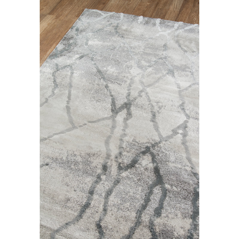 Tapis gris Northwick, Tapis de couloir 2 pi 3 po x 7 pi 6 po