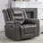 360°Swivel And Rocking Home Theater Recliner Manual Recliner Chair-97406598