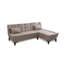 Canapé modulaire d'angle rembourré 88,6 po Sky-1732536106
