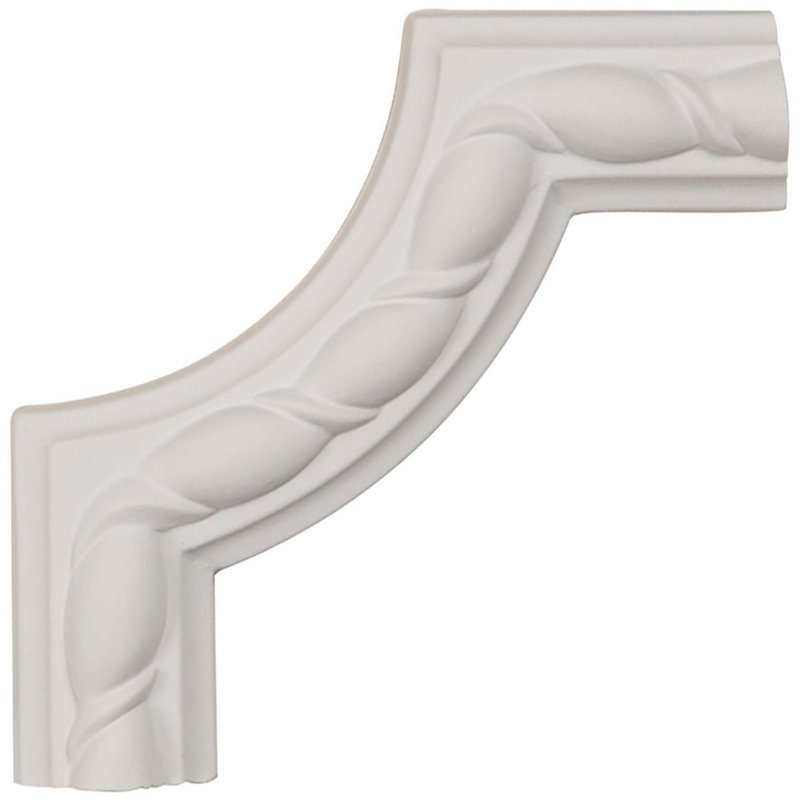 Panneau de moulure de coin 4 pi x H 4 po x P 5/8 po