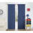 Eclipse Kids Macklin Solid Thermaback Blackout Rod Pocket Window Curtain Panel-53615084-53615083