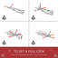 Sapin de Noël artificiel enneigé 6 pi