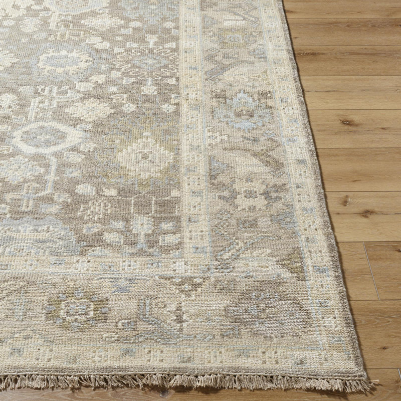 Rectangle Antalya Wool Area Rug, Rectangle 6' x 9'
