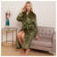 Gender Neutral Mid-Calf Bathrobe with Pockets-1790452068