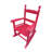 Rose Red 'S Rocking Chair - Ideal For All Indoor And Outdoor Settings Solid Hardwood Composed Back Support Comfort Easy Assembly 110 Lbs Weight Load Seat Fit Any Spaces Produced Option Limit