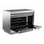 Cuisinière à induction Verona 48 pouces Ultima Capacité du four (en acier inoxydable)