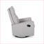 Fauteuils inclinables, fauteuil inclinable et pivotant moderne pour la chambre de bébé | Tissu gris clair-778571838