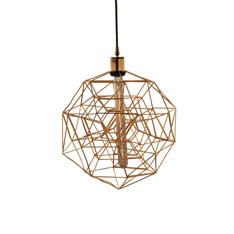 Luminaire suspendu géométrique 1 lumières simple Tinney