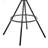 26 Inch Counter Height Bar Stool In Charcoal Fabric And Black Finish, Comfortable And Durable Seating For Modern Kitchens And Bars, Bar Stool-1781016540