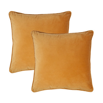 Coussin décoratif en velours