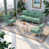 Green Cushion/White Frame selected